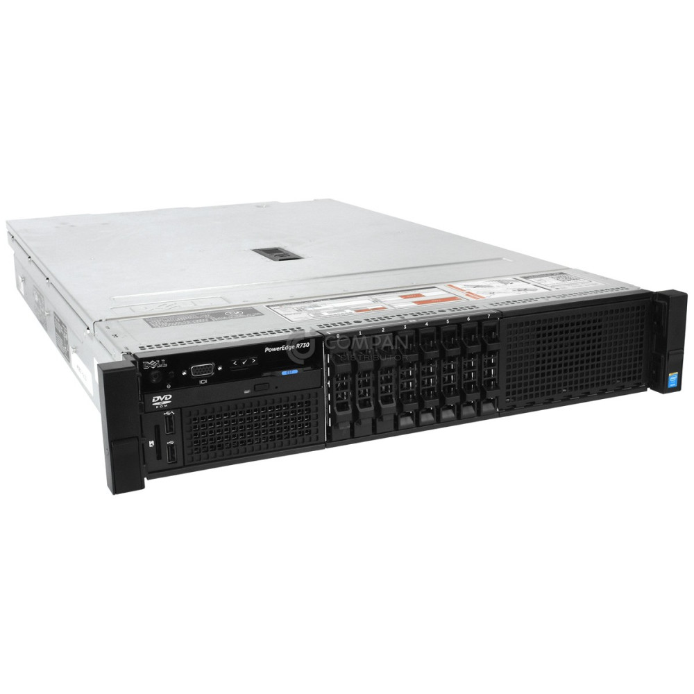 R730-8SFF DELL POWEREDGE R730 2X INTEL XEON E5-2680 V4 @ 2.40GHZ RAM 64GB  4X 300GB